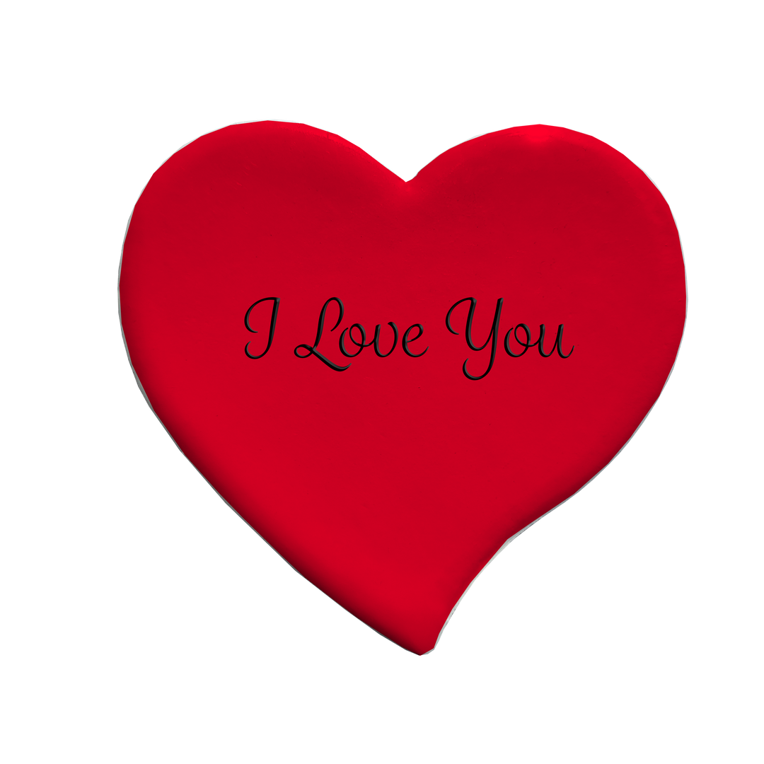 Aimant coeur je t'aime