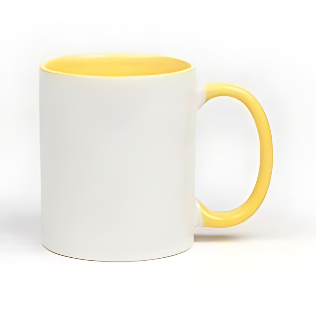 Cup with interior color