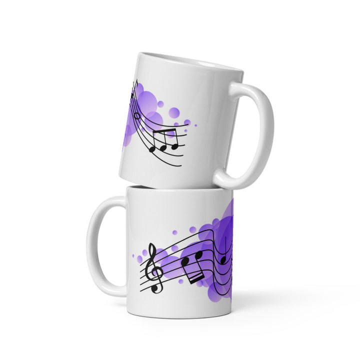 Keramik Tasse Musik Note