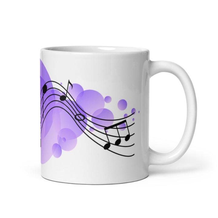 Keramik Tasse Musik Note