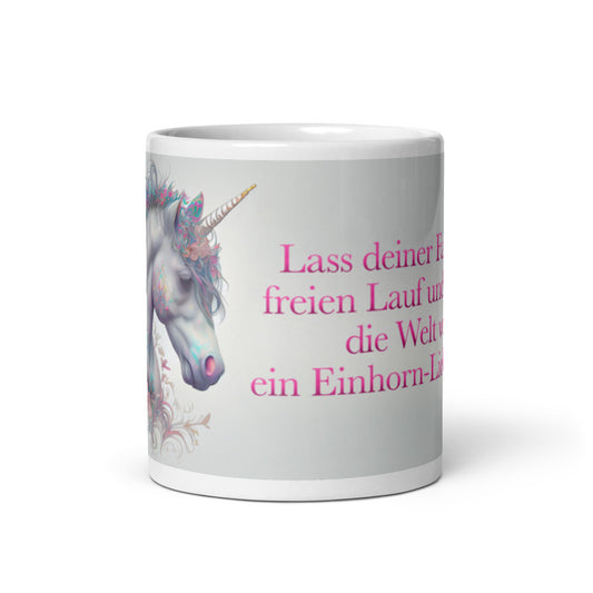 Fantasie Unicorn Tasse