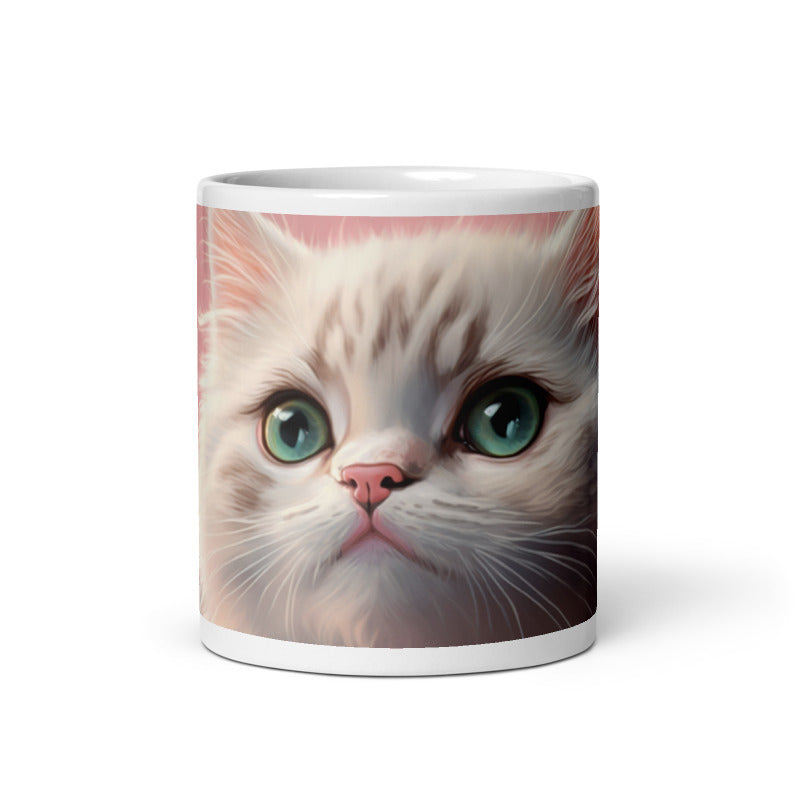 ''Cute Cat'' Mug