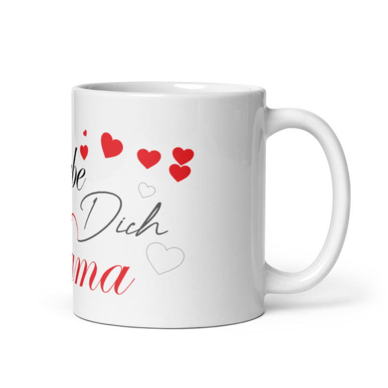 ''I love you mom'' mug